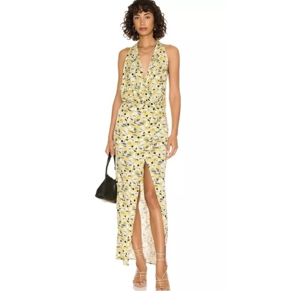 Free PeopleΒ Womenβs Daria Long Maxi Dress Apple Mint Combo size XS - Picture 1 of 4